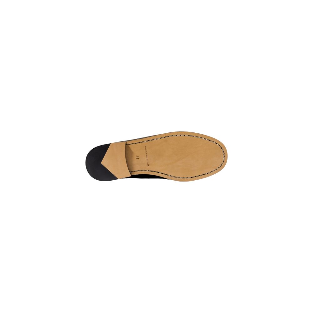 Shoes by Tommy Hilfiger for men in leather black showcases a timeless Men's Leather Shoes aesthetic, defined by its timeless and elegant .