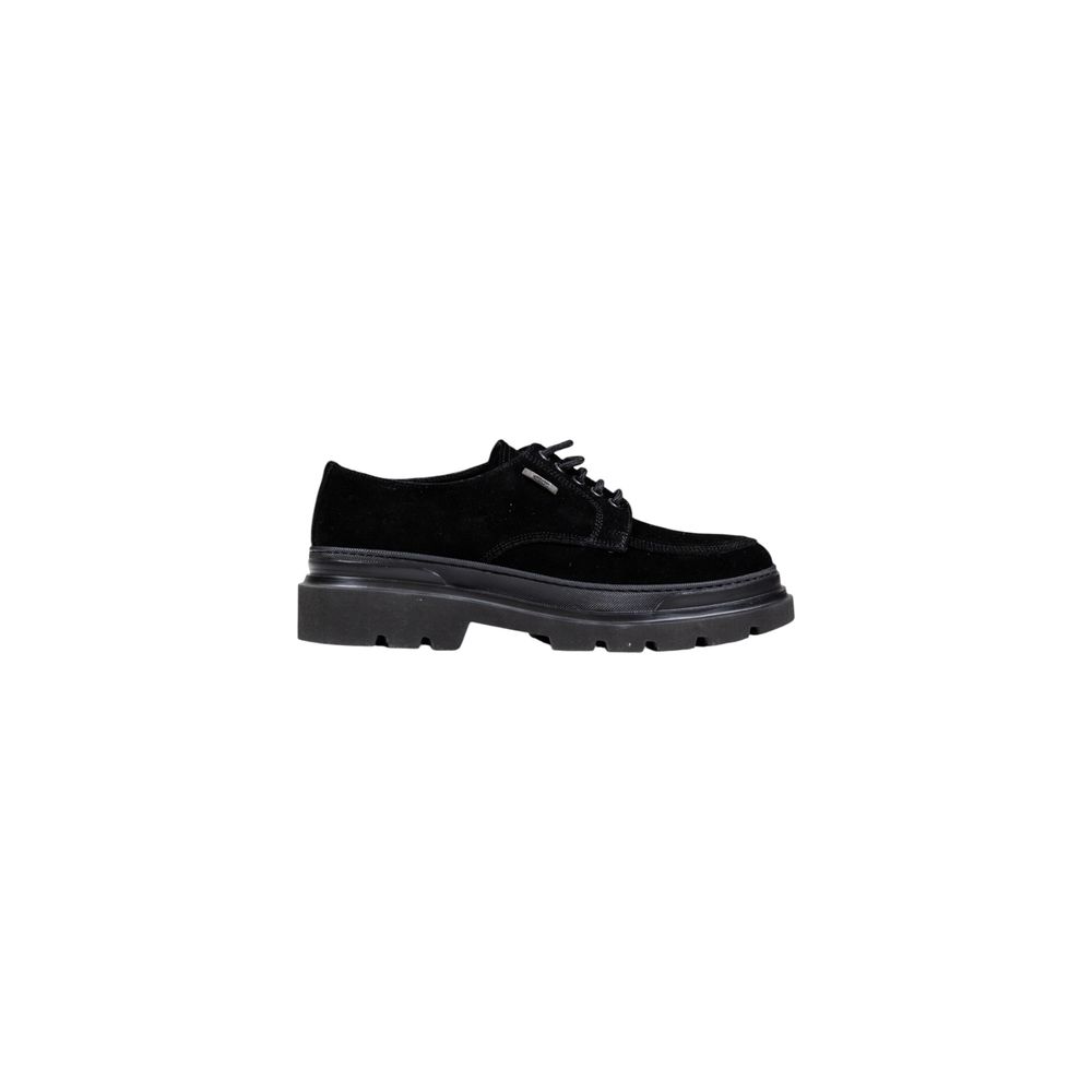 Shoes by Antony Morato for men in leather black showcases a timeless silhouette as Men's Leather Shoes, artfully designed with a timeless and refined for a timeless finish.