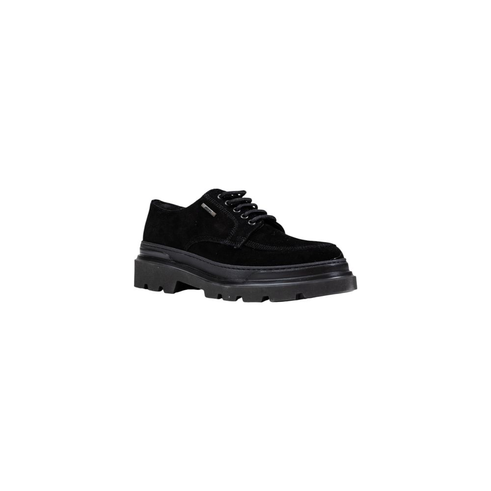 Shoes by Antony Morato for men in leather black showcases a timeless Men's Leather Shoes aesthetic, defined by its timeless and elegant .