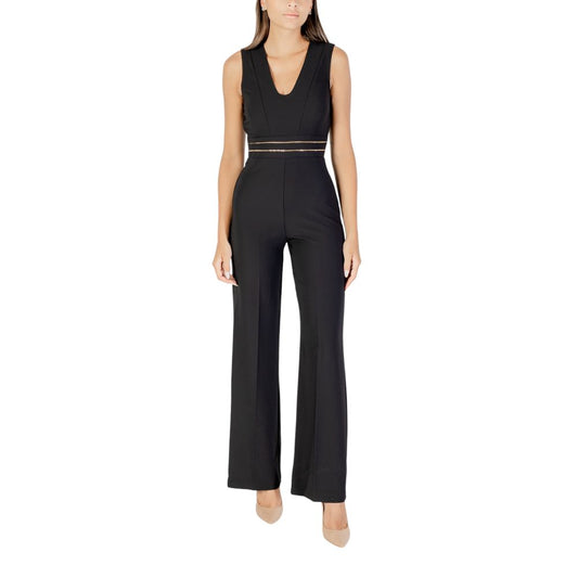 This One-Piece by Rinascimento for women in stretch polyester black presents a on trend silhouette, elegantly finished with sleeveless and a on trend .