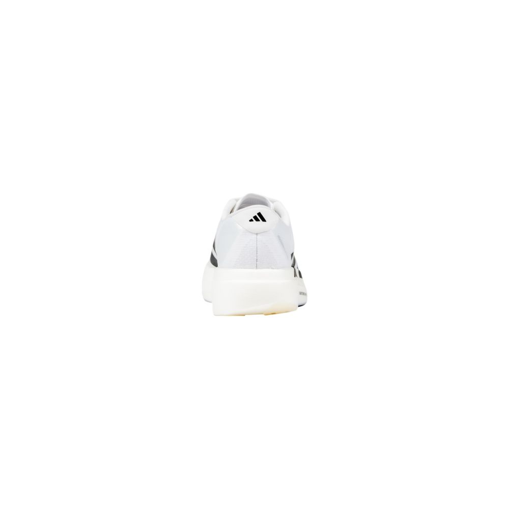 Sneakers by Adidas Originals for men in silicone black & white features an opulent silhouette from the Men's Lightweight Athletic Silicone Sneakers collection, showcasing a signature athletic style with an opulent finish.