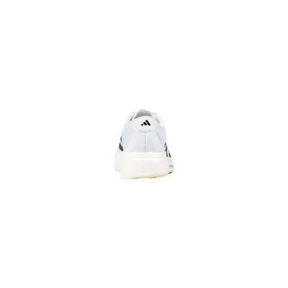 Sneakers by Adidas Originals for men in silicone black & white features an opulent silhouette from the Men's Lightweight Athletic Silicone Sneakers collection, showcasing a signature athletic style with an opulent finish.