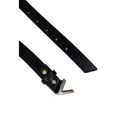 Belt by Mario Valentino for women in polyethylene & polurethane gold presents a artisanal silhouette from the Polyethylene & Polurethane Belt collection, showcasing an artisanal design and refined craftsmanship for a artisanal look.