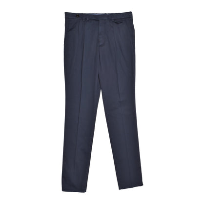 Brunello Cucinelli Blue Cotton Pants