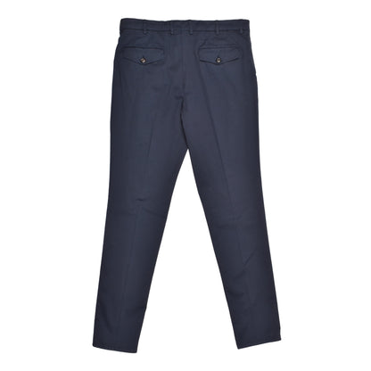Brunello Cucinelli Blue Cotton Pants