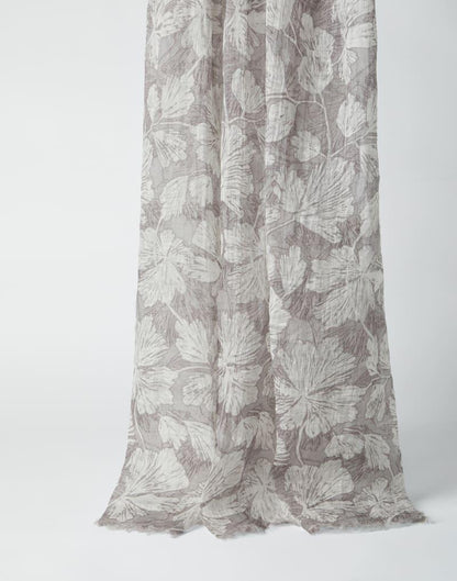 Brunello Cucinelli Bicolor Linen Scarf