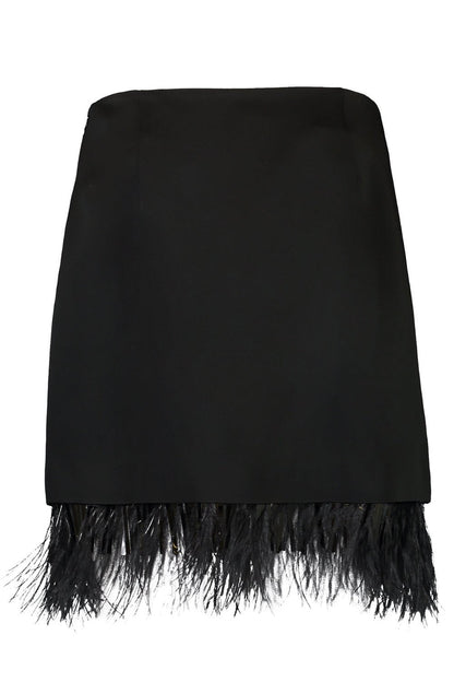 Brunello Cucinelli Black Acetate Mini Skirt