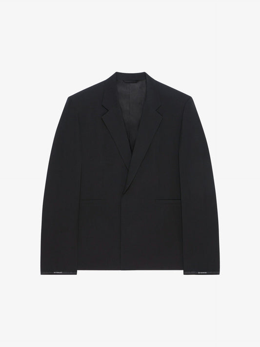 Givenchy Black Fibres Jackets And Coat
