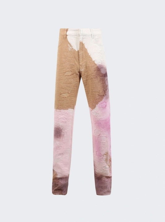 Givenchy Bicolor Fibres Jeans Denim