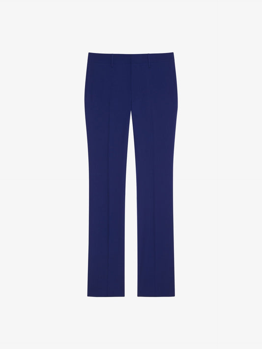 Givenchy Blue Fibres Dress Pants