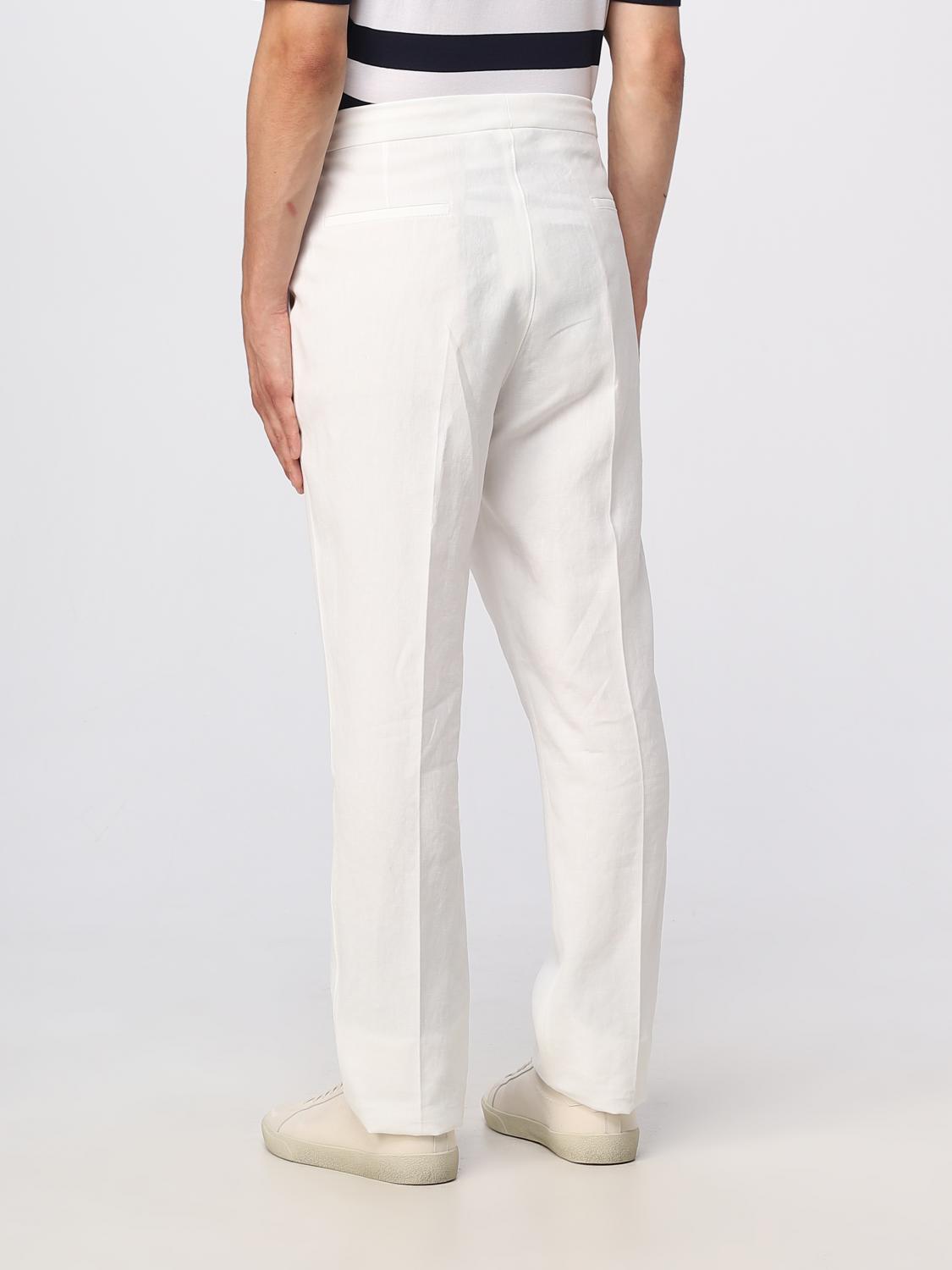 Brunello Cucinelli Beige Linen Casual Pants