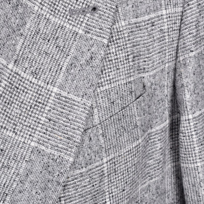 Brunello Cucinelli Gray Silk Blazer