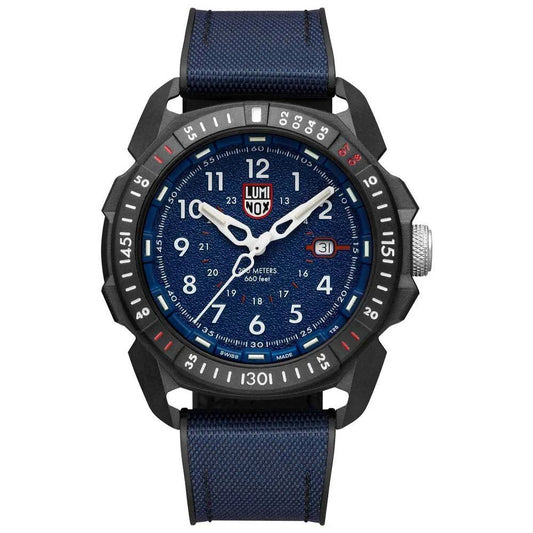 Luminox Blue Resin Sport Watch