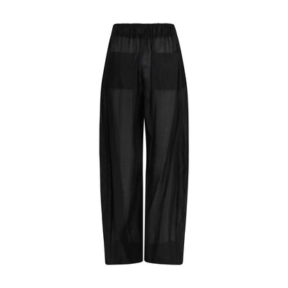 The Latest Black Lyocell Jumpsuit