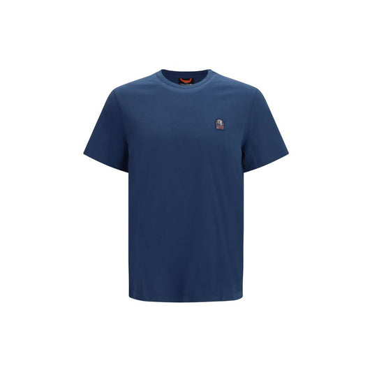 Parajumpers Blue Cotton T-Shirt