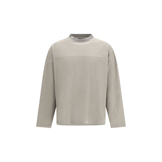 Jacquemus Gray Cotton Long Sleeve T-Shirt