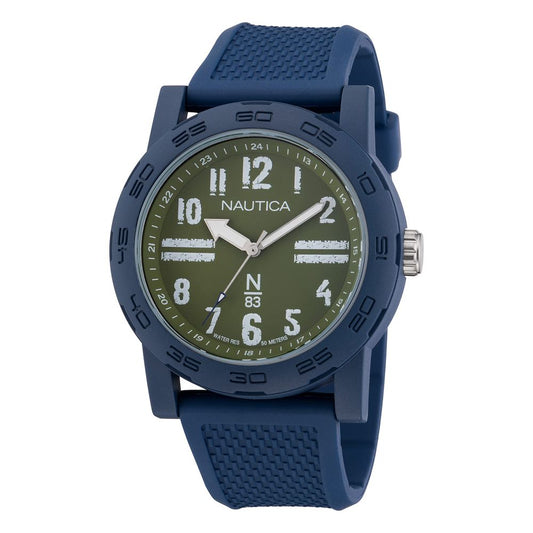 NAUTICA Blue Synthetic Sport Watch