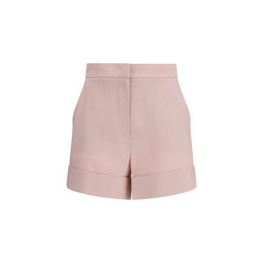 Max Mara Women's Flared Regular Fit Canvas Mohair Silk & Wool Bermuda Shorts - Multicolor