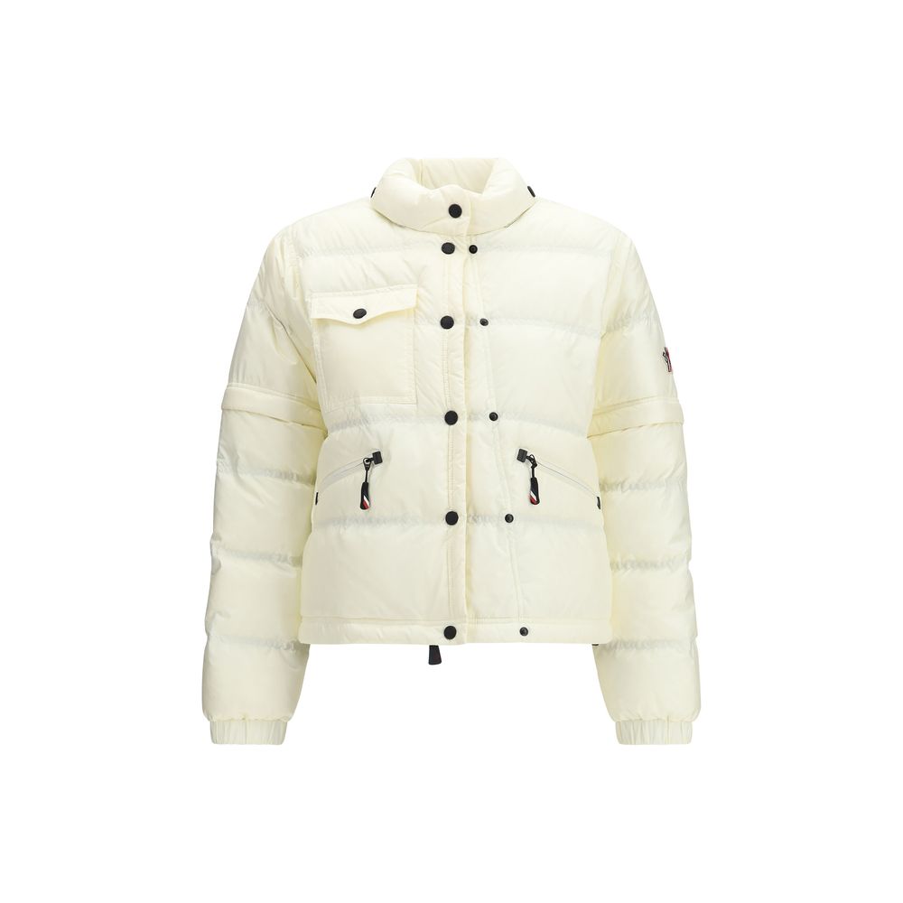 Moncler Grenoble Beige Polyamide Coat