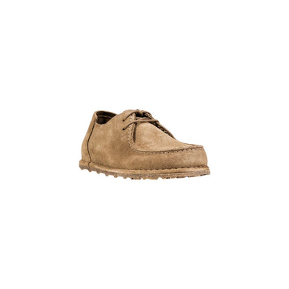 Lace-Up Boots by Birkenstock for women in suede leather gray features an performance-driven Women's Suede Leather Lace-Up Boots silhouette, defined by a sophisticated and a performance-driven .