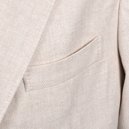 Brunello Cucinelli Beige Wool Blazer