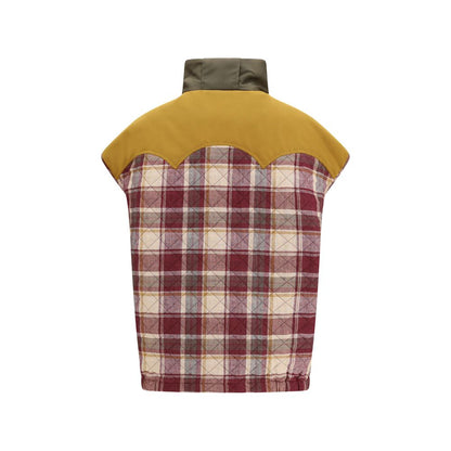 MARBELL Red Polyamide Sleveless Jacket