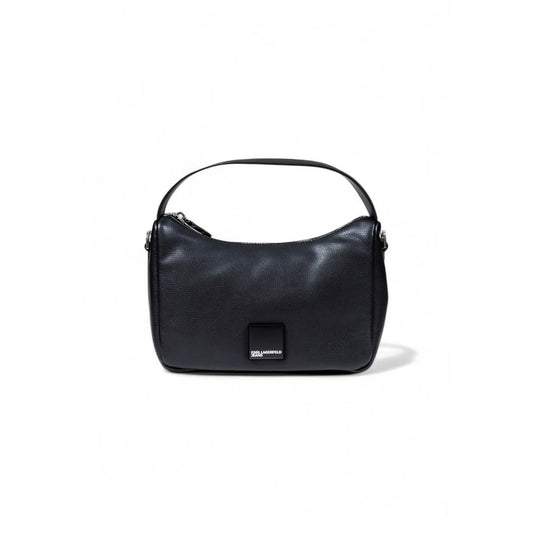 Karl Lagerfeld Black Artificial Leather Handbag
