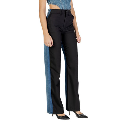 Colcci Black Polyester Mom Jeans