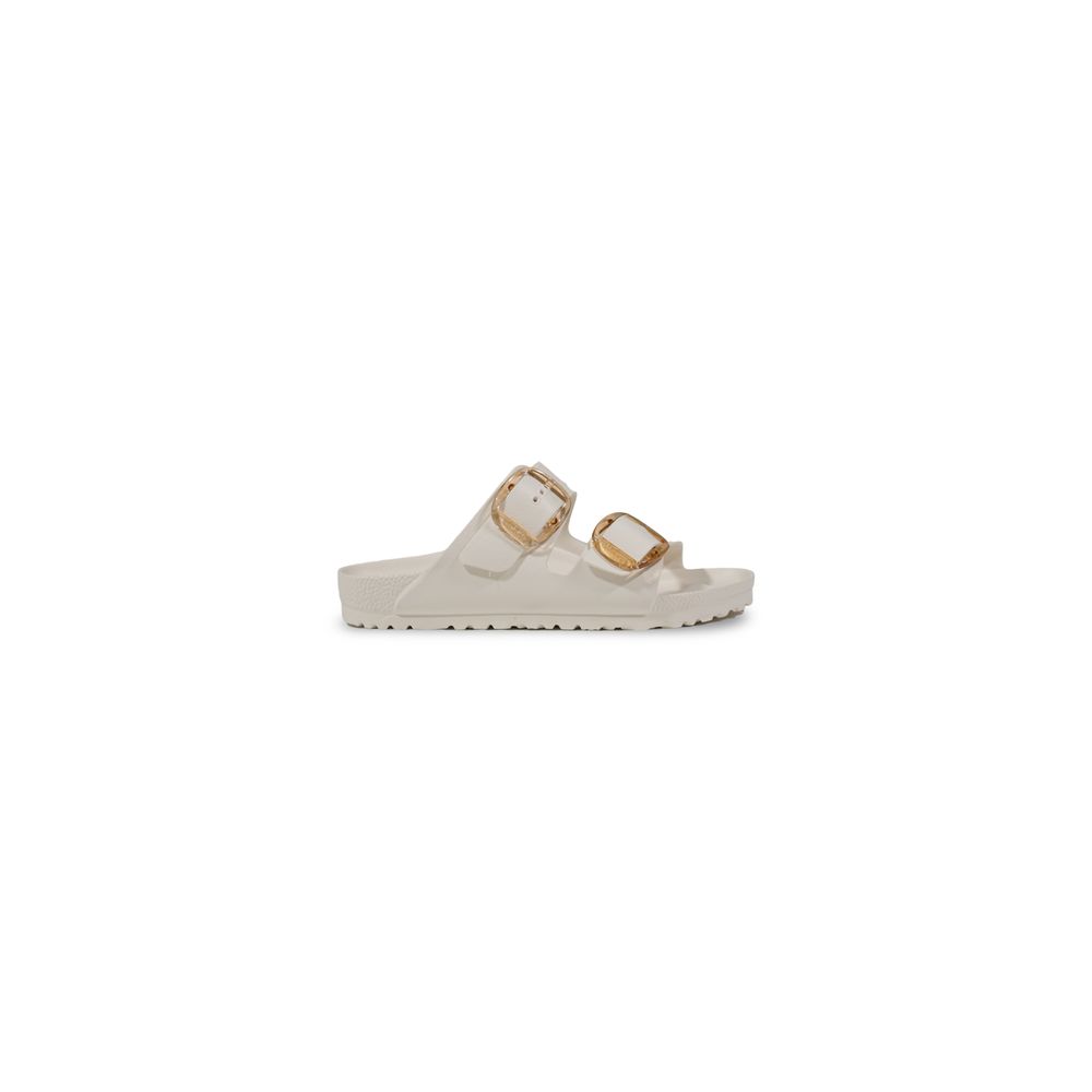 Slippers by Birkenstock for women in foam white features an effortless chic silhouette from the Women's Lightweight Foam Slippers collection, showcasing a and effortless chic .