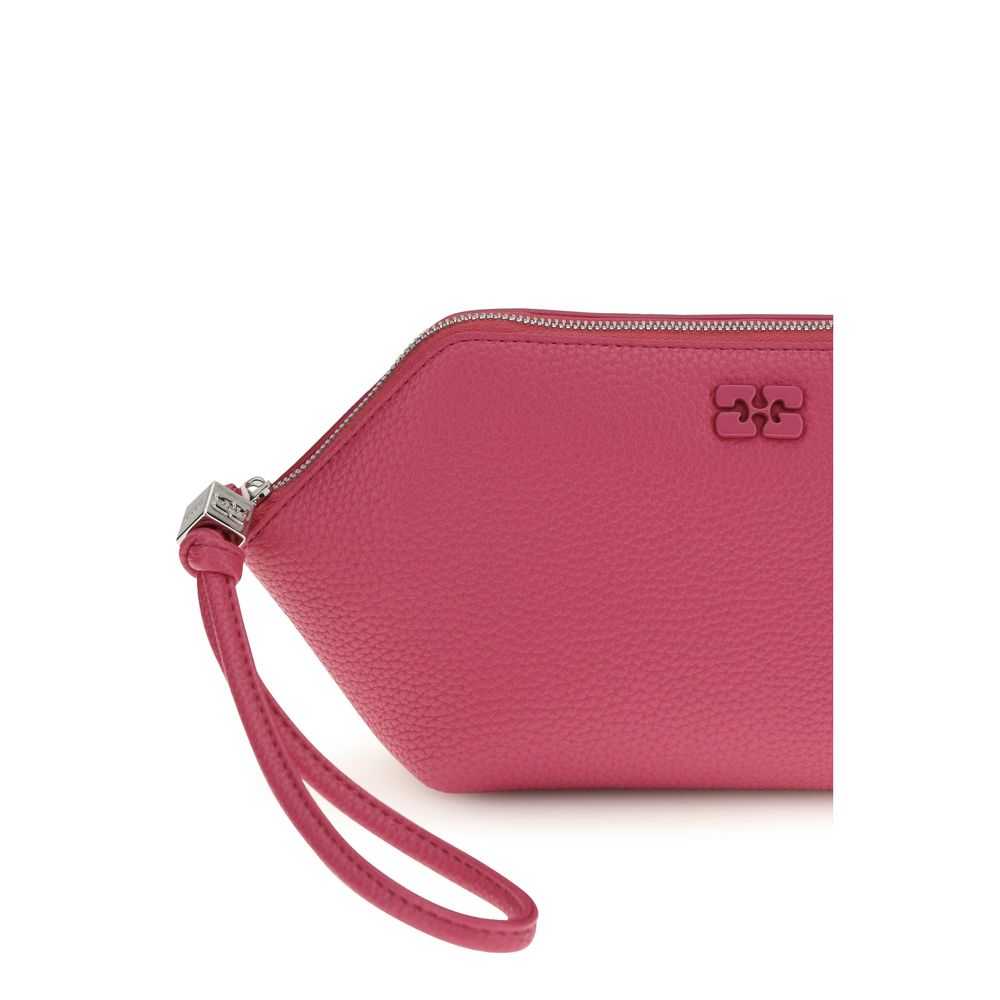 Ganni Multicolor Polyurethane Wallet