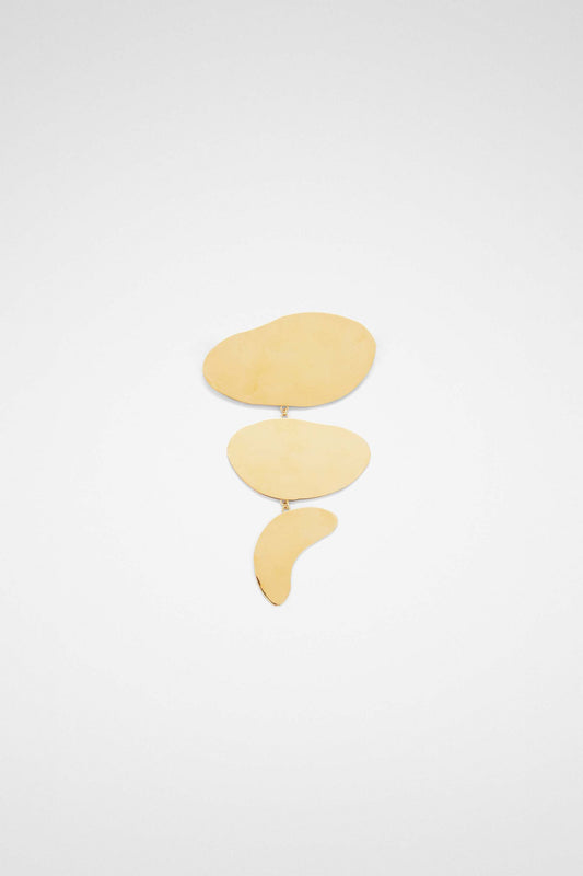 Jil Sander Gold Fibres Broch