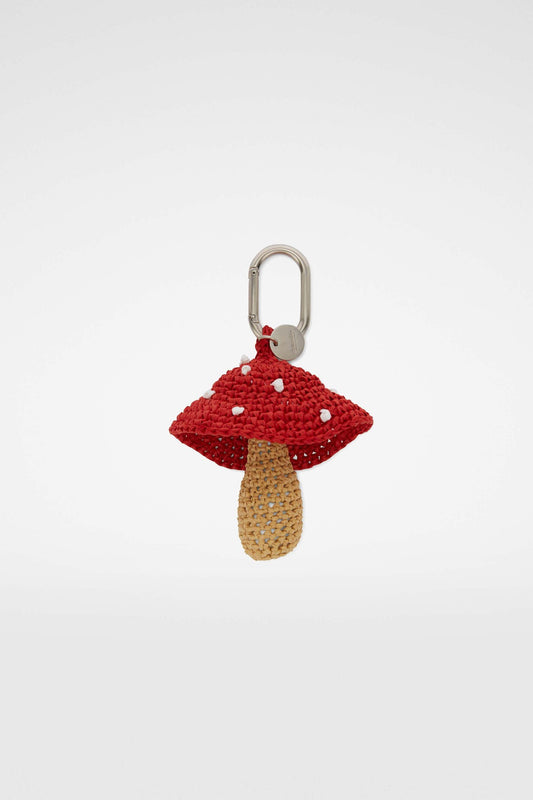 Jil Sander Red Fibres Keychain