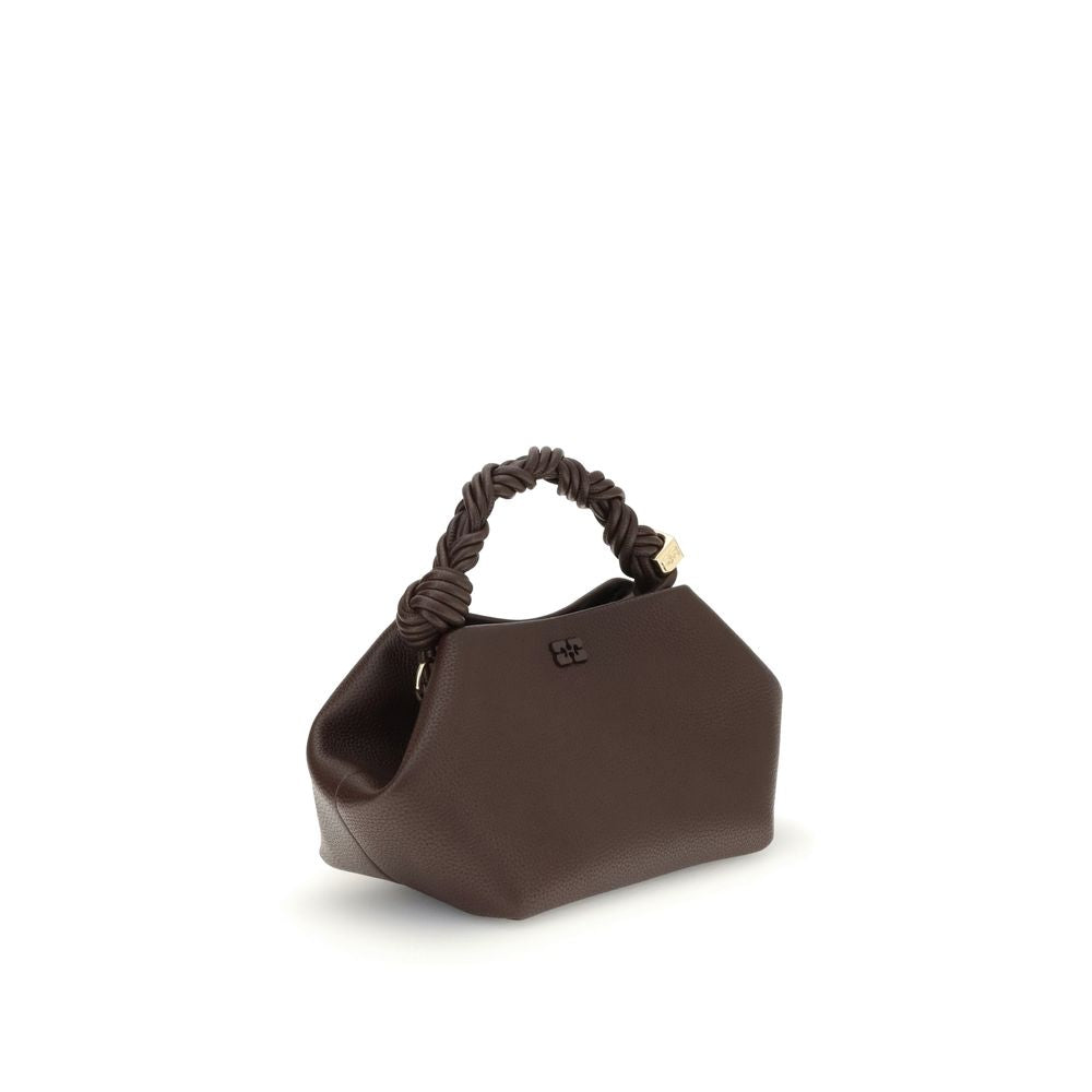 Ganni Bou Polyester & Polyurethane Small Handbag - Brown