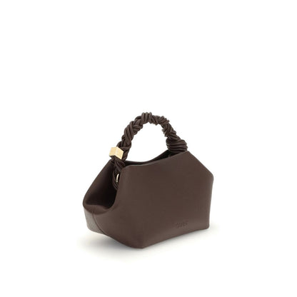 Ganni Bou Polyester & Polyurethane Small Handbag - Brown