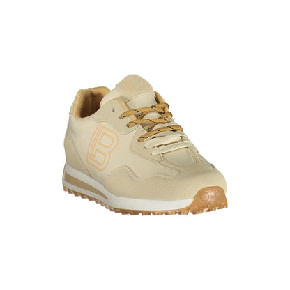 Laura Biagiotti Aren City The Blend Women's Athletic Polyester & Polyurethane Sneakers - Beige