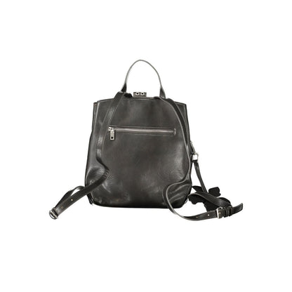 Desigual Black Polyurethane Women's Backpack