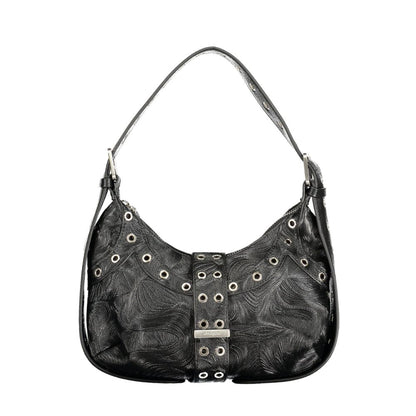 Handbag by Desigual for women in polyurethane leather black & signature features a exquisite silhouette, showcasing a secure and exquisite with versatile for a exquisite finish.