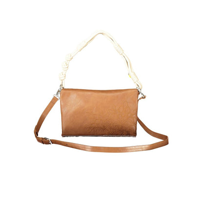 Desigual Marrone Poliuretano Woman Handbag