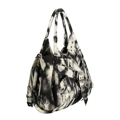 Desigual Black Cotton Handbag