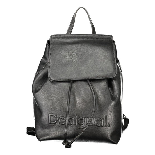 Desigual Black Polyethylene Backpack