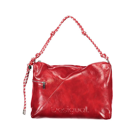 Desigual Red Polyethylene Handbag