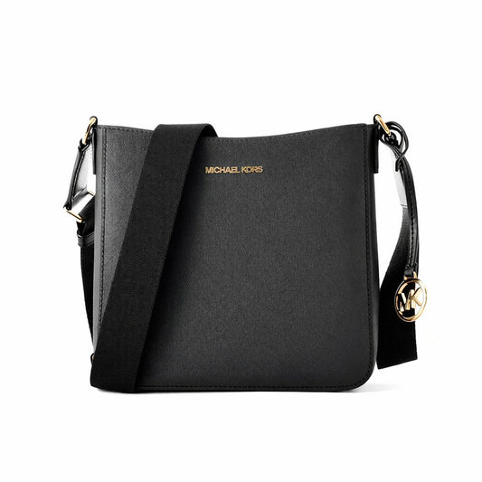 Michael Kors Black Canvas Crossbody Bag