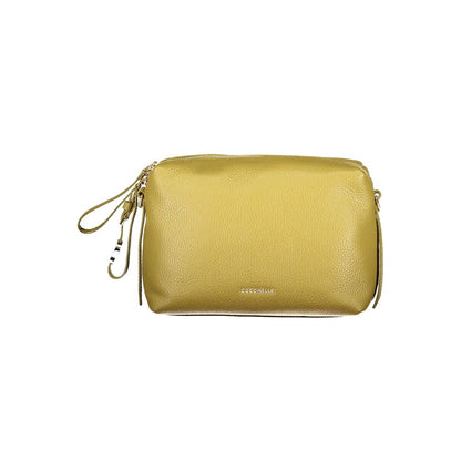 Evening Handbag by Coccinelle for women in leather black & green features a ornamental silhouette, showcasing a secure , ample , and ornamental for a sophisticated look.