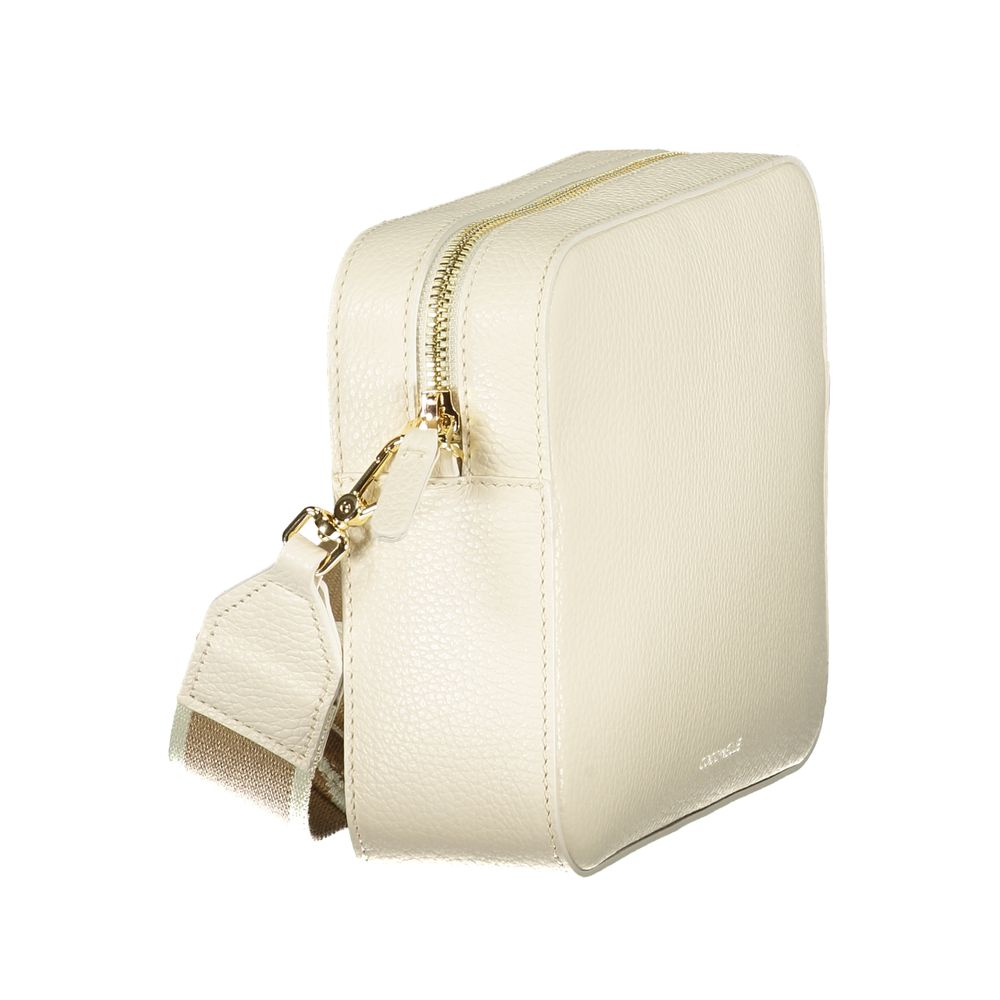 Coccinelle Bianco Pelle Woman Handbag