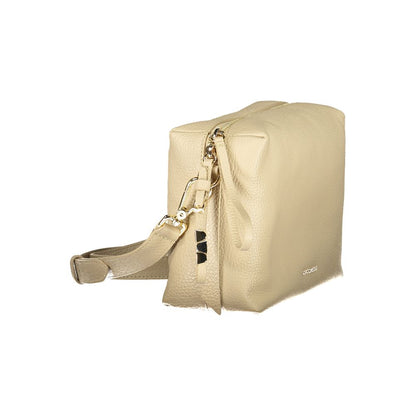 Coccinelle Beige Leather Women Handbag