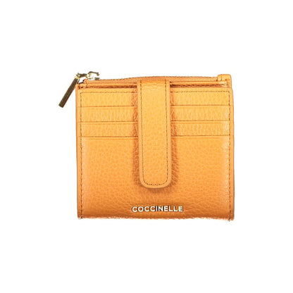 Coccinelle Leather Wallet - Orange