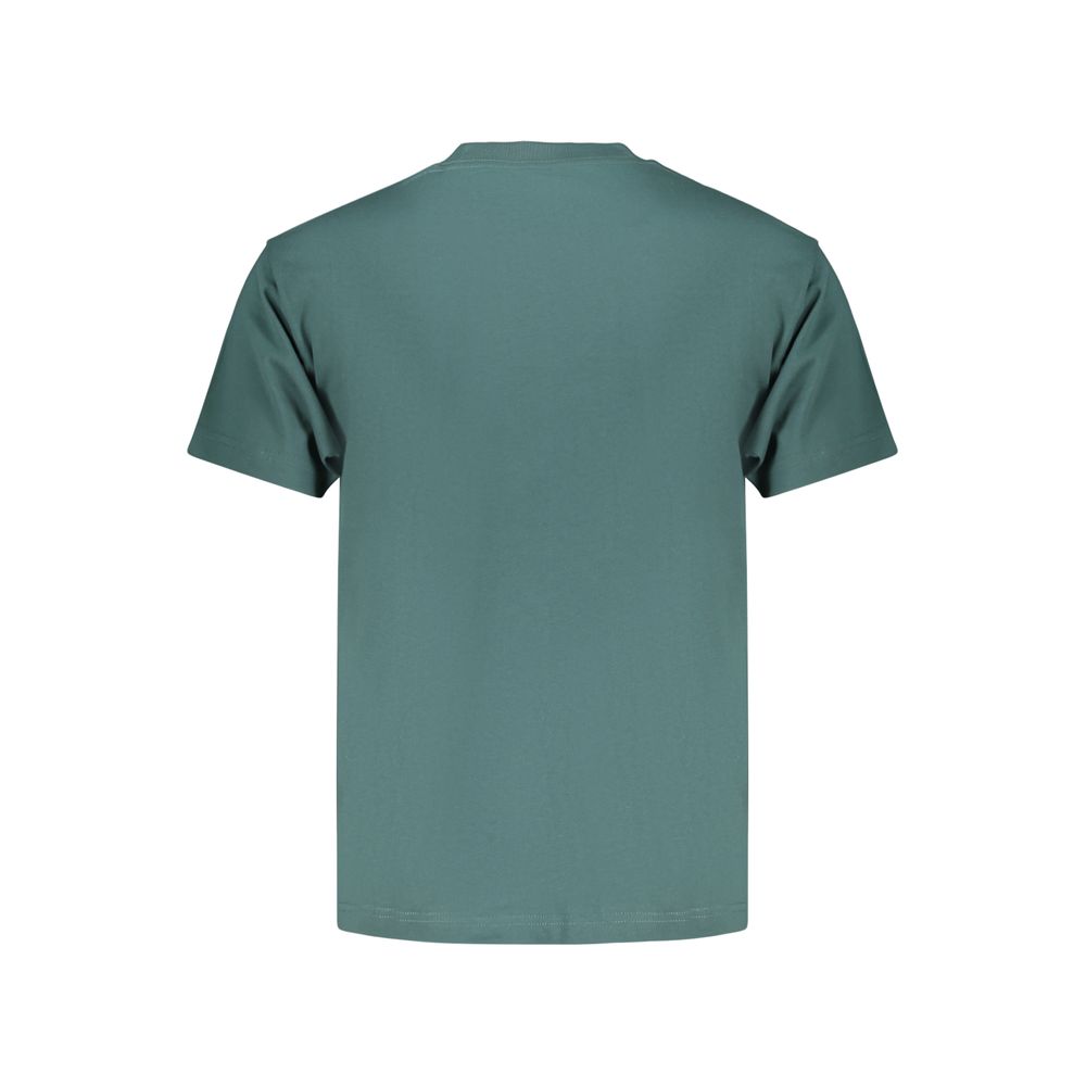 T-Shirt by Vans for men in cotton green & print features an edgy silhouette, meticulously detailed with a sophisticated and for a truly edgy finish.