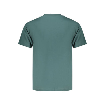 T-Shirt by Vans for men in cotton green & print features an edgy silhouette, meticulously detailed with a sophisticated and for a truly edgy finish.