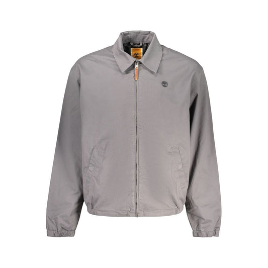 Timberland Gray Cotton Bomber