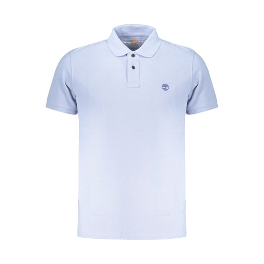 Timberland Azzurro Cotton Men Polo Shirt